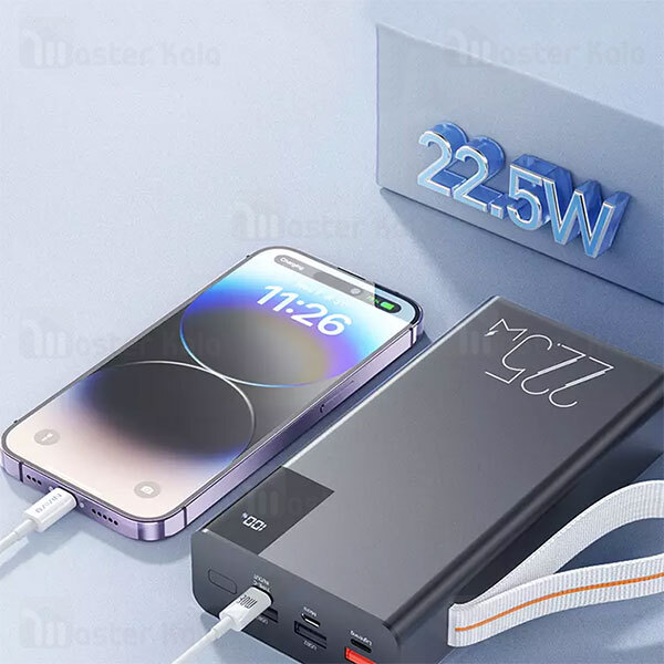 پاوربانک 30000 باوین Bavin PC006S توان 22.5 وات